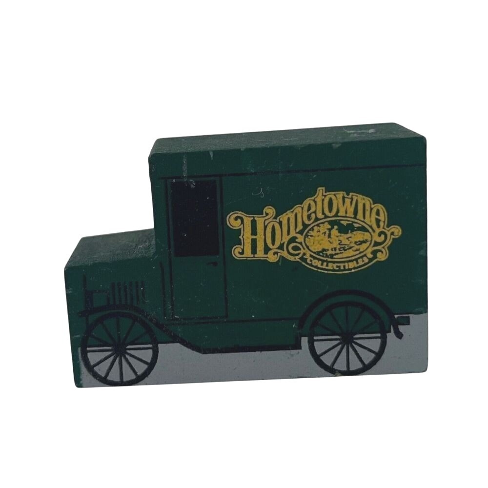 Hometowne Collectible Shelf Sitter Wagon Buggy Pennsylvania Vtg Small 1996